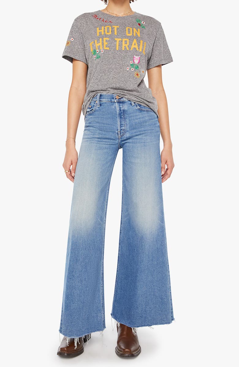 MOTHER The Rowdy Embroidered T-Shirt, Alternate, color, Hot On The Trail