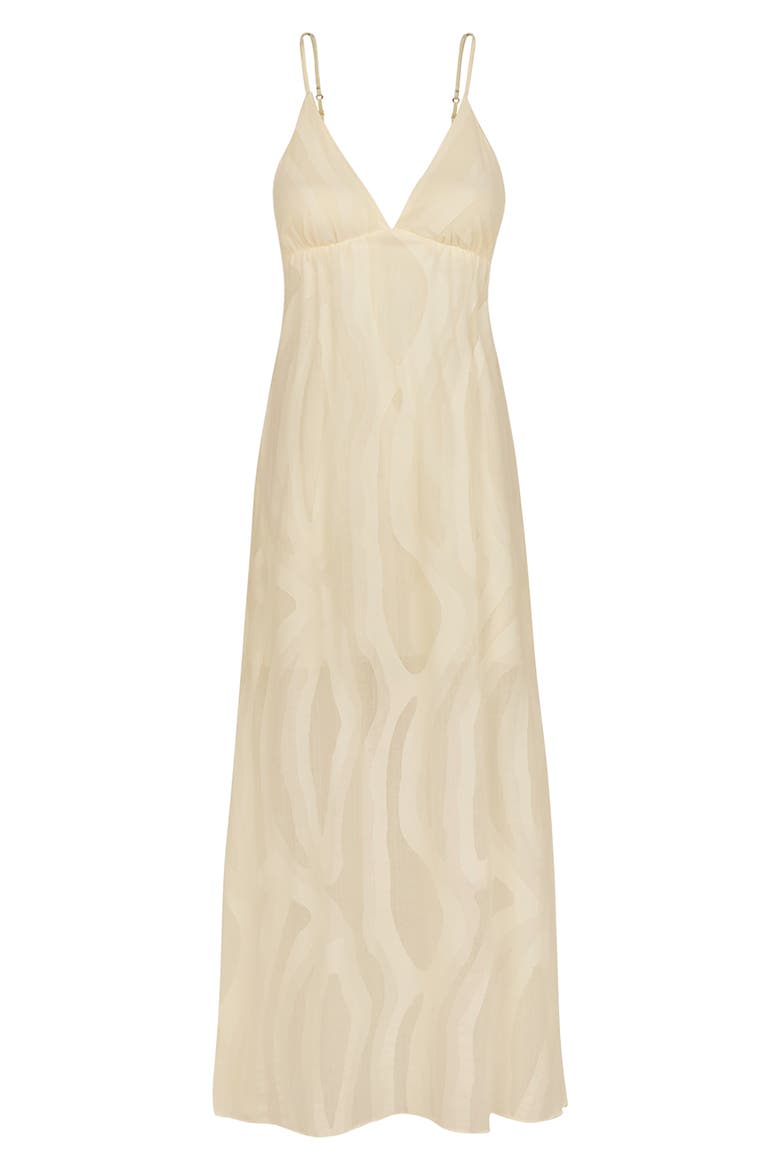 Solid Nya Maxi Dress, Alternate, color, IVORY