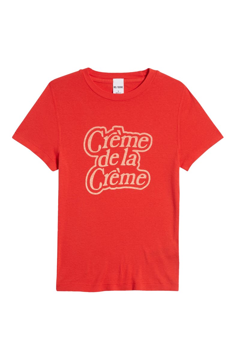 Re/Done Crème de la Crème '90s Graphic T-Shirt, Alternate, color, 