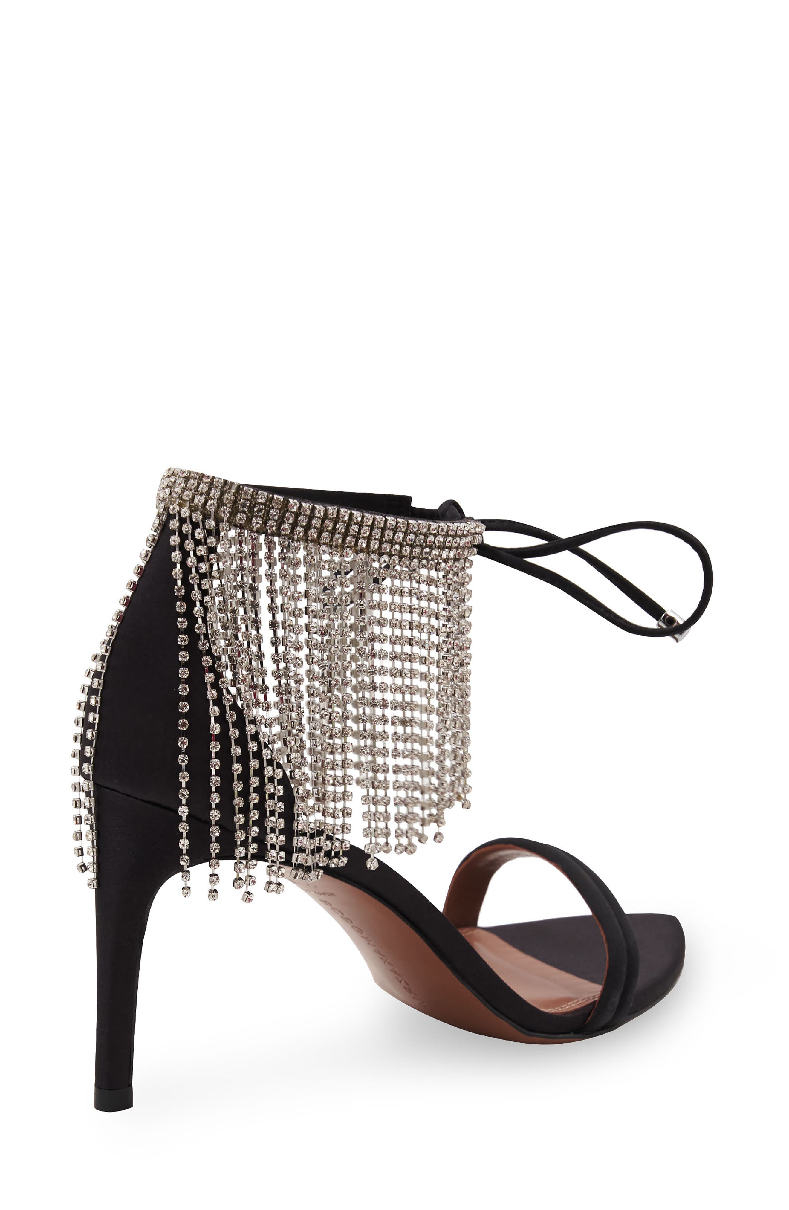 BCBGMAXAZRIA Dawn Fringe Pointed Toe Sandal, Alternate, color, 