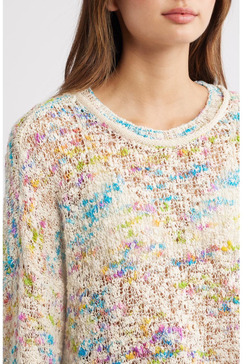 Harlyn Sprinkle Sweater, Alternate, color, IVORY COMBO