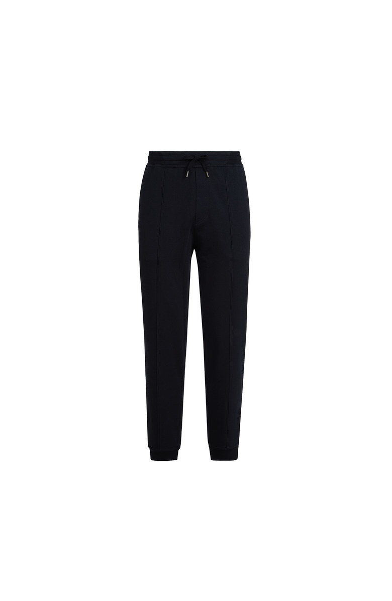 Brunello Cucinelli Trousers with crête, Main, color, Black