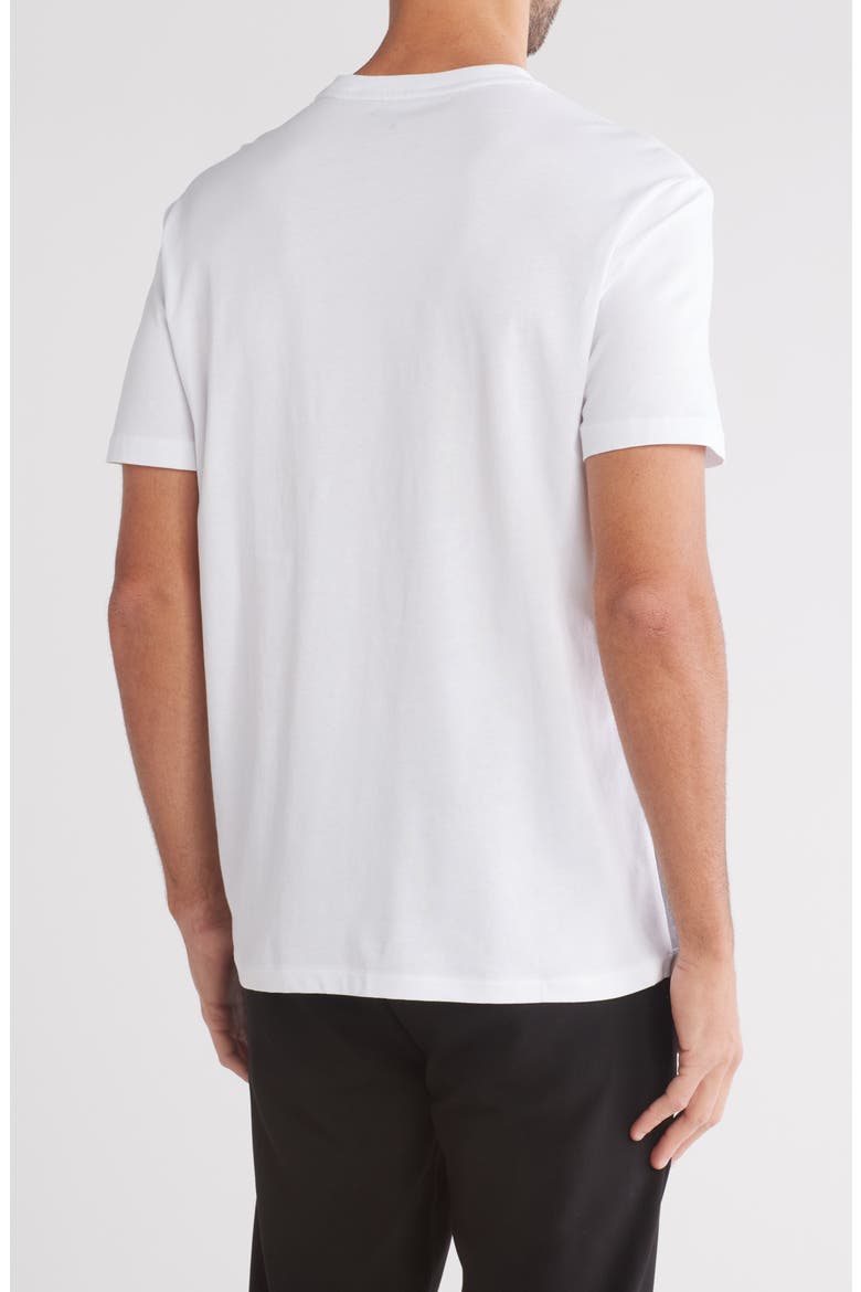 Colorblock Cotton T-Shirt, Alternate, color, FORGED IRON COMBO