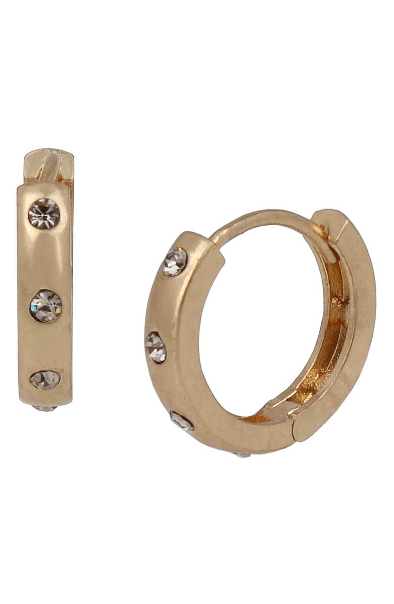 AllSaints Huggie Hoop Earrings, Main, color,