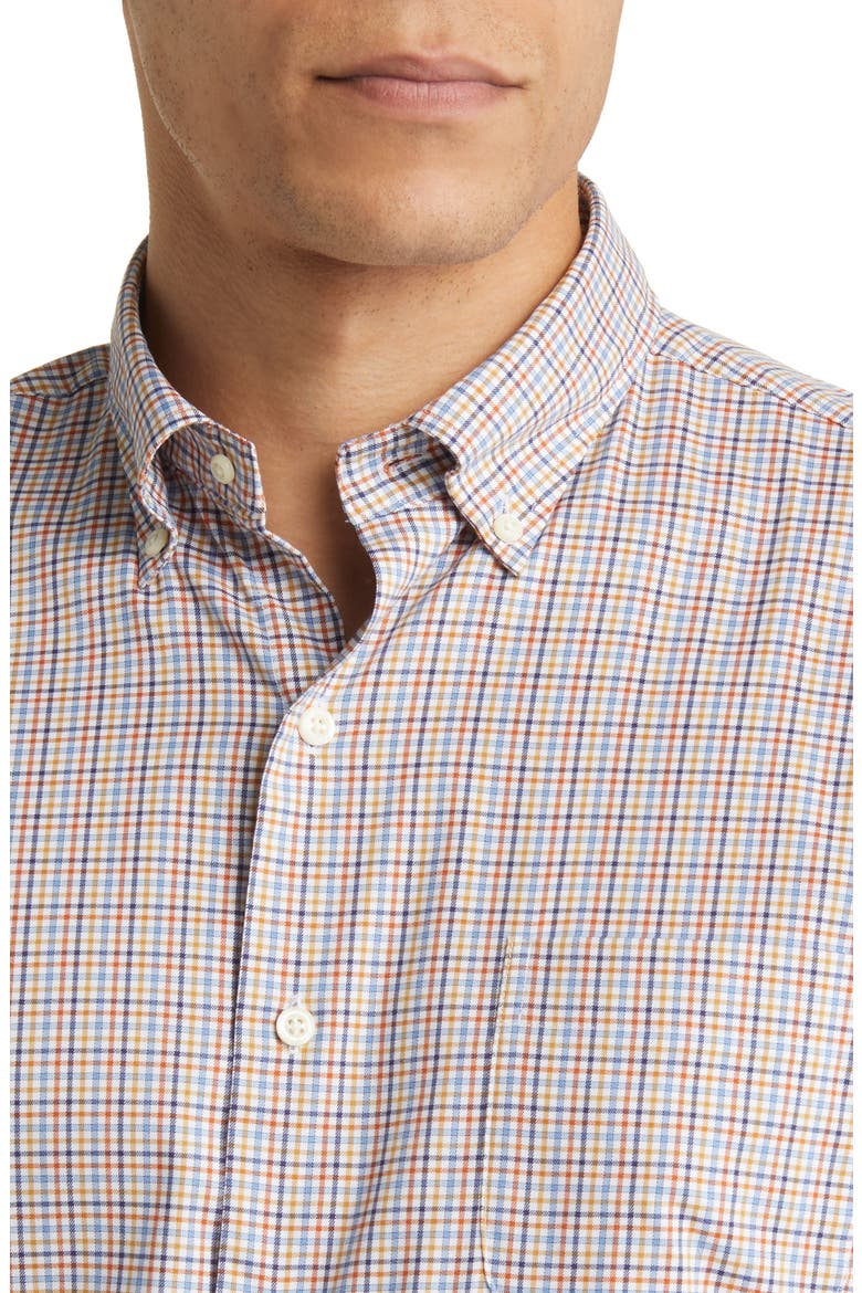 Market Crown Lite Check Button-Down Shirt, Alternate, color, TWILIGHT BLUE