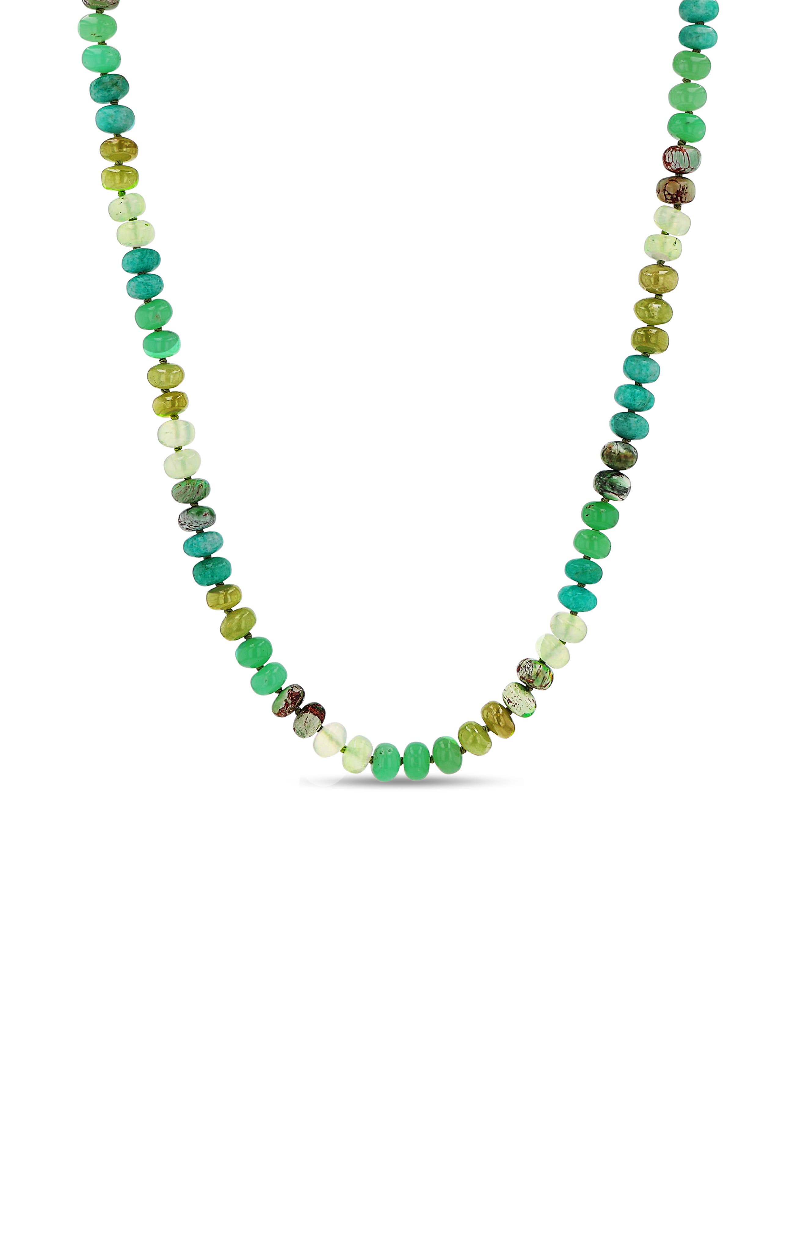 selected Green Mix / Sterling Silver