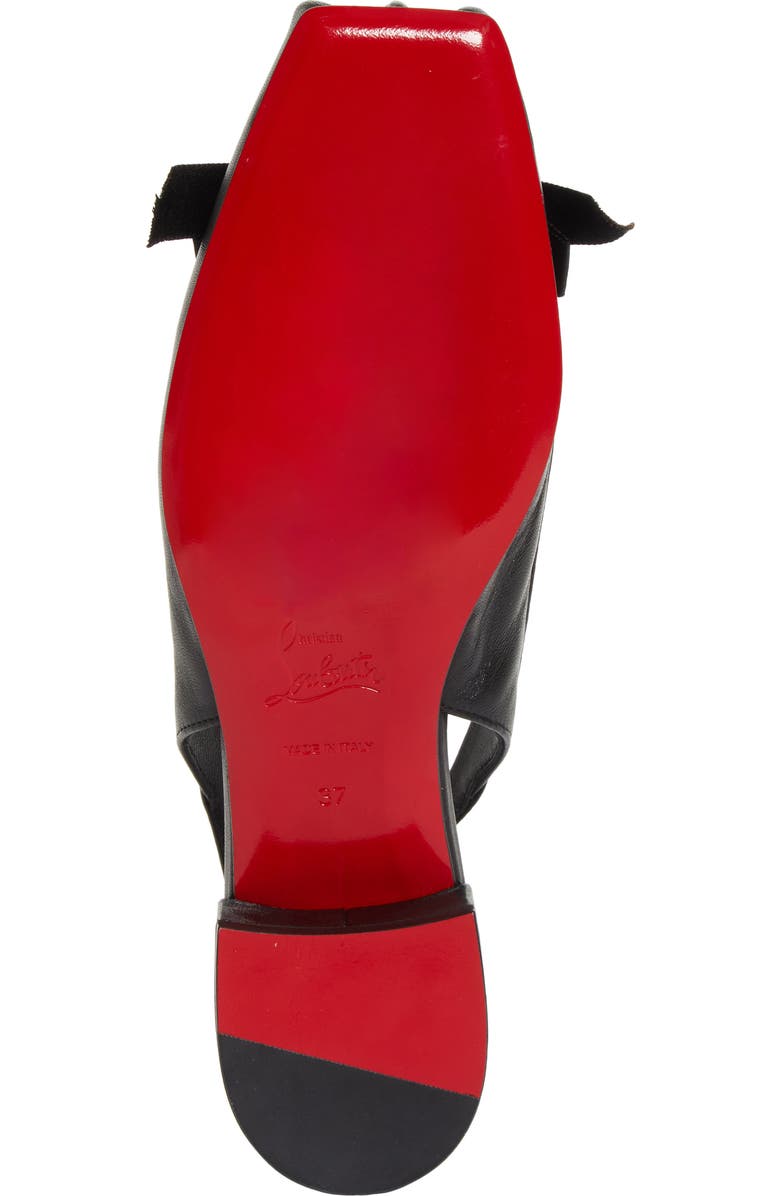 Christian Louboutin Mamaflirt Slingback Pump, Alternate, color, Black