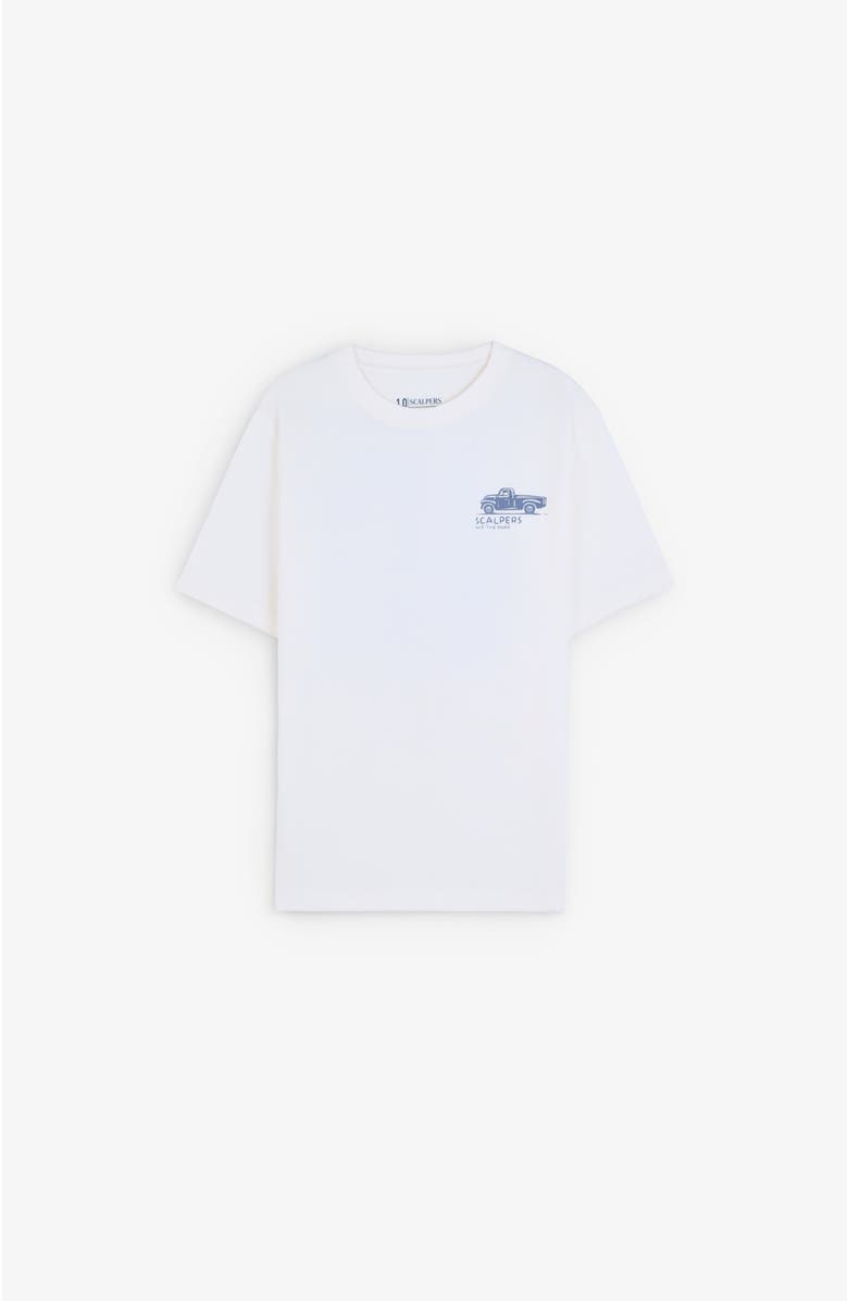 Scalpers Moteltee Kids, Main, color, Offwhite