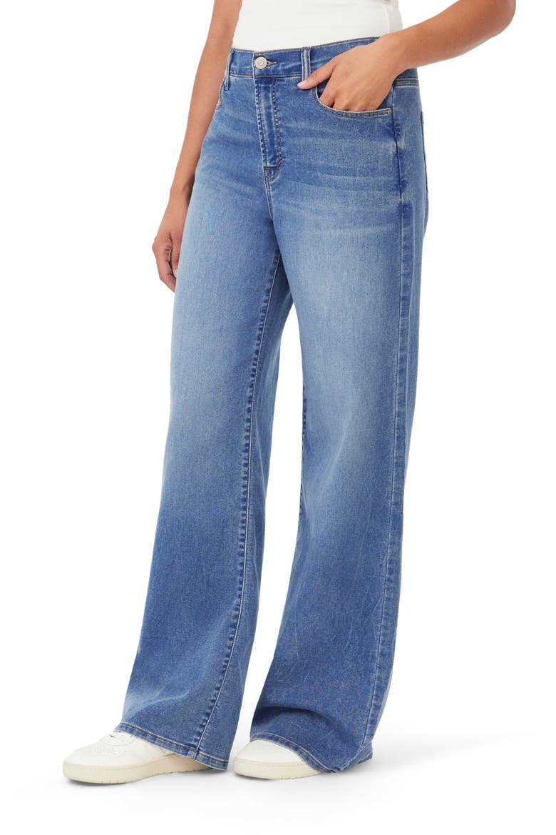 Carla High Rise Knit Wide Leg Pants, Alternate, color, PAXTON