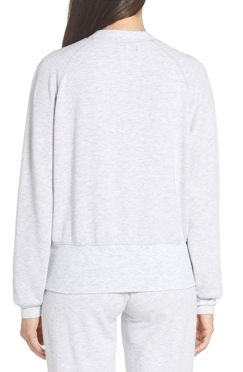 Topshop Cool Touch Sweatshirt, Alternate, color, 