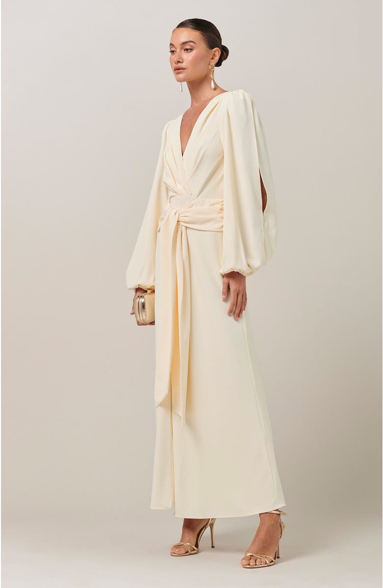 SAVEL Jonah Midi Dress, Alternate, color, Ivory