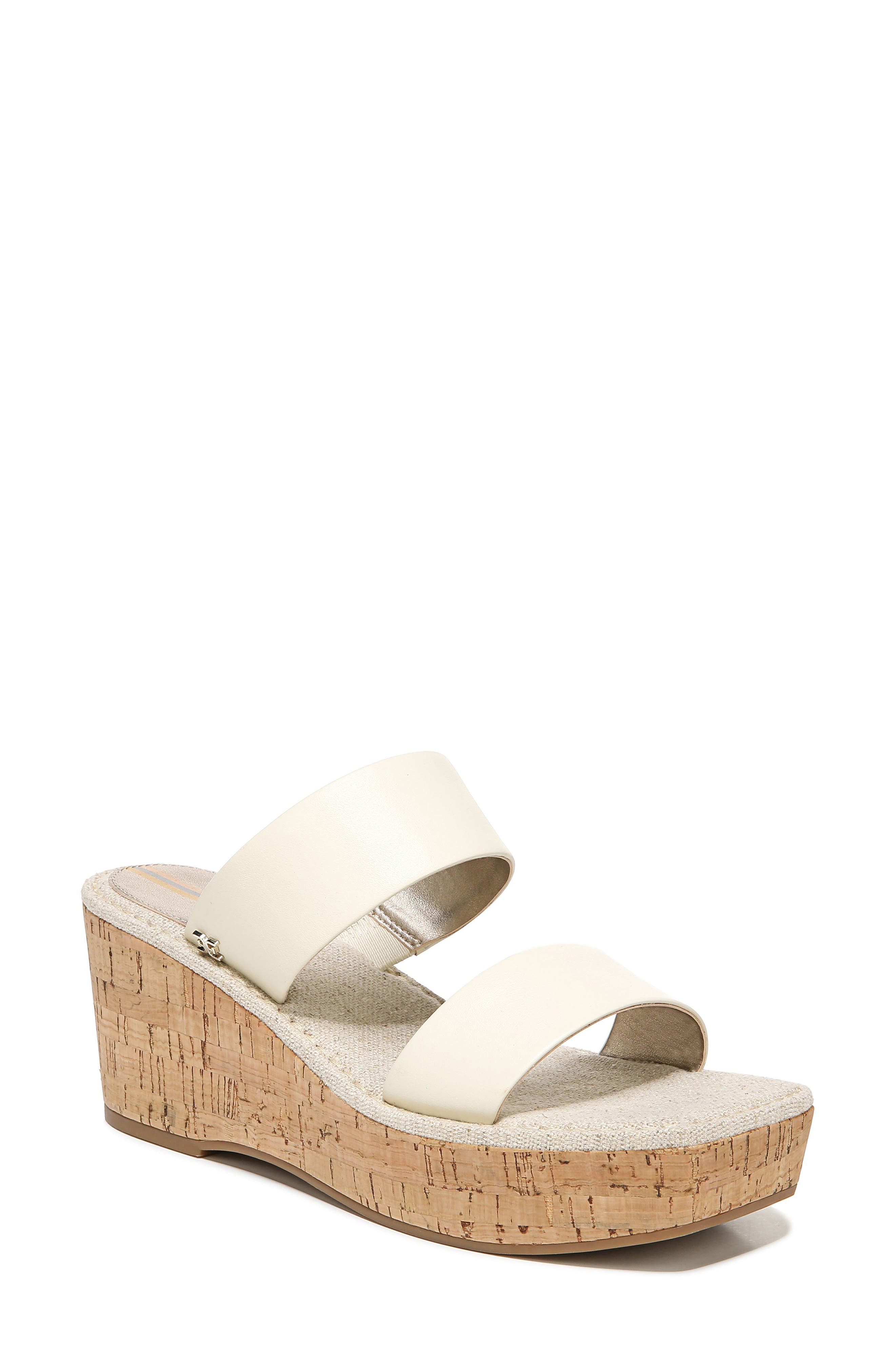 Alissa Platform Wedge Sandal, Main, color, MODERN IVORY