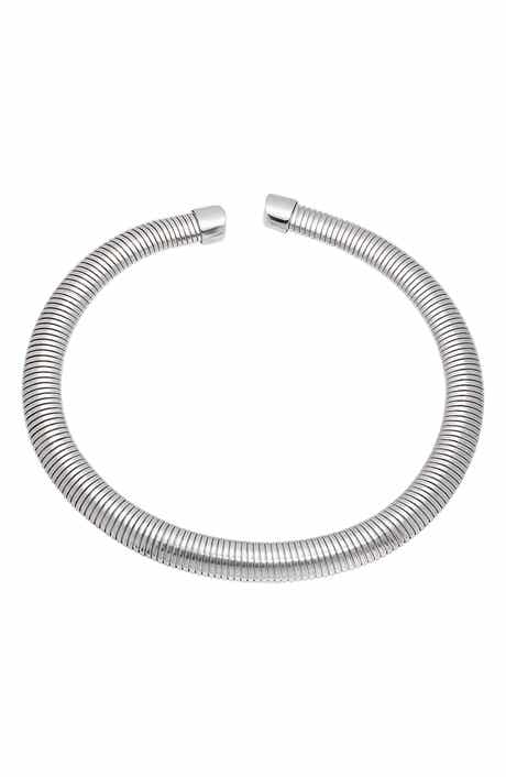 Stainless Steel Omega Necklace