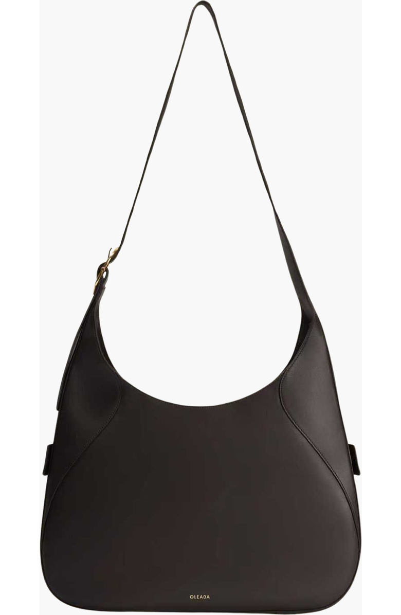 OLEADA Marina Hobo Bag, Main, color, Onyx