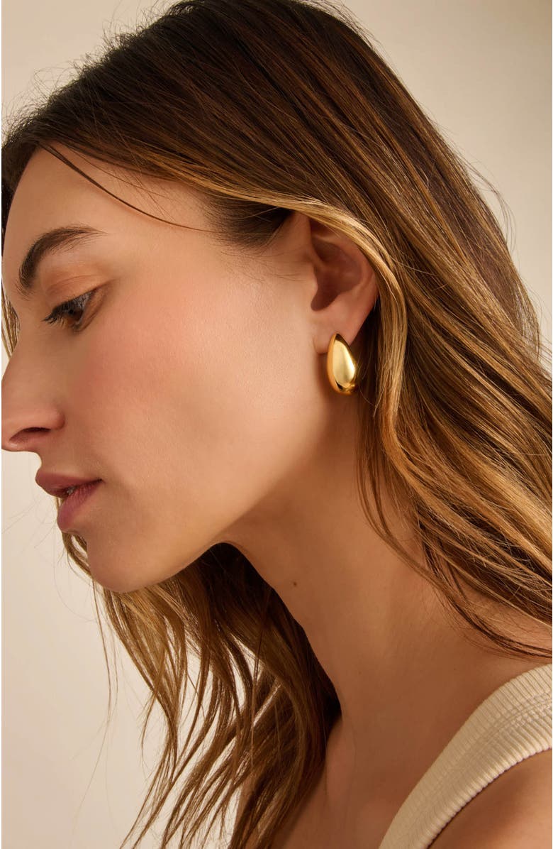 Katie Loxton Aura Earrings, Alternate, color, Gold