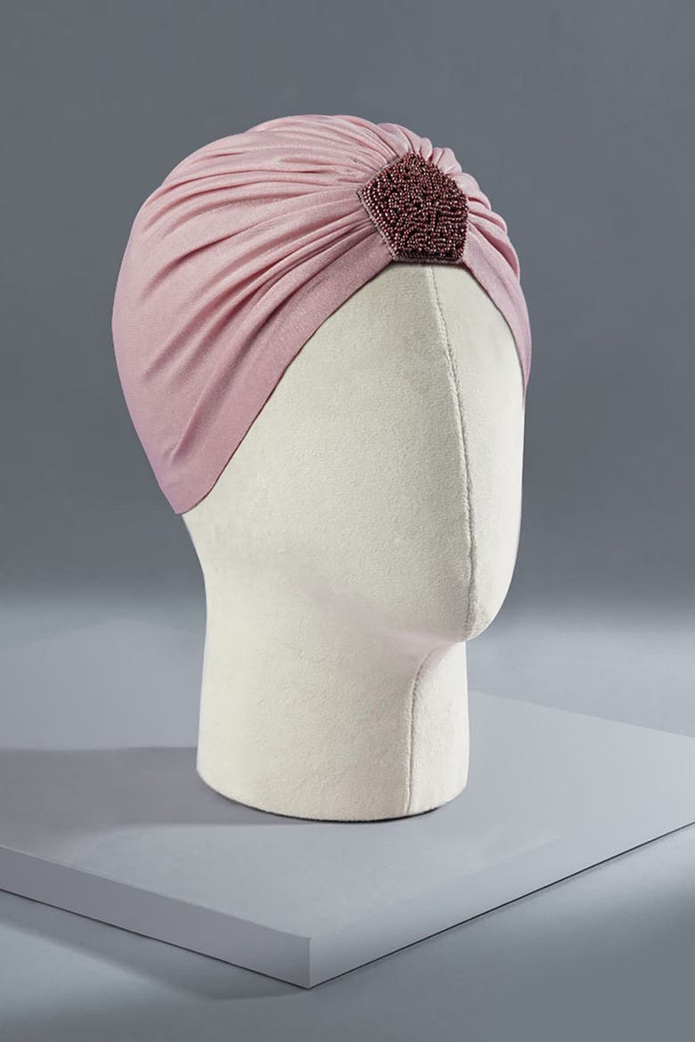 Rose Gold Glimmer Headwrap, Alternate, color, Pink