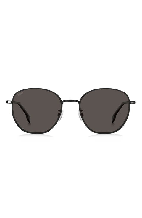 1671/F/SK 56mm Rectangular Sunglasses