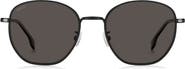 BOSS 1671/F/SK 56mm Rectangular Sunglasses
