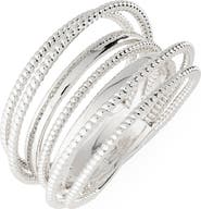 NORDSTROM RACK Demi-Fine Multi Band Cuff Ring