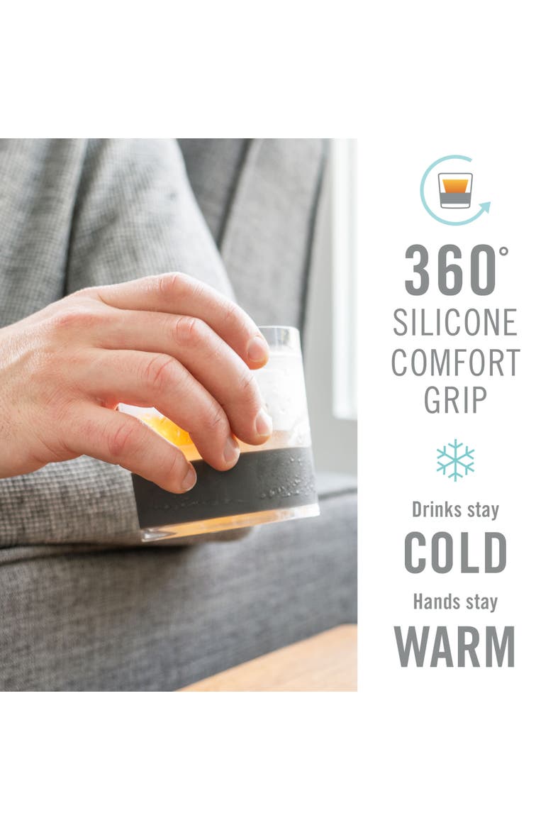 Whiskey FREEZE Cooling Cup Set of 2, Alternate, color, CLEAR