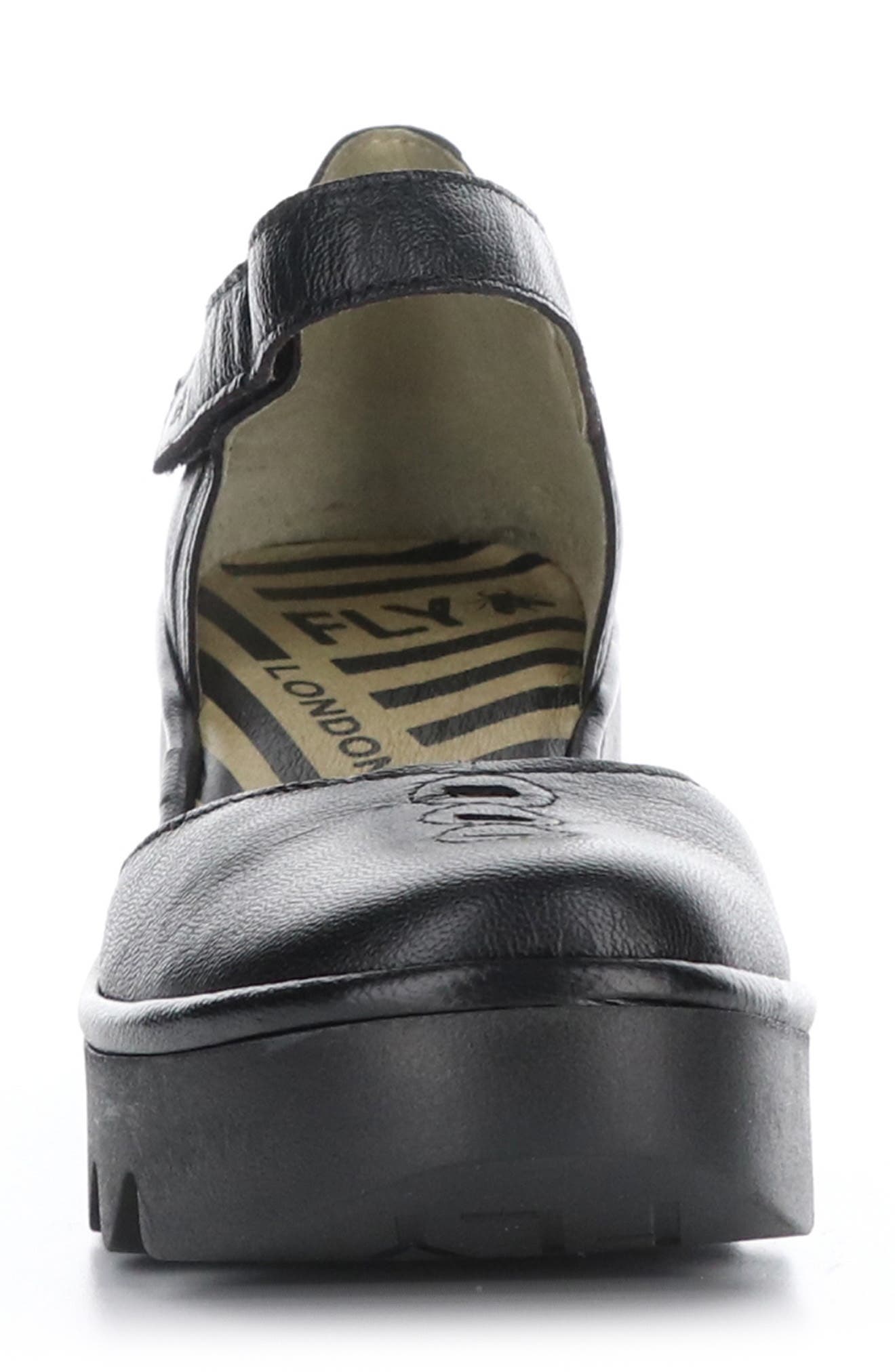 Biso Wedge Pump, Alternate, color, BLACK MOUSSE