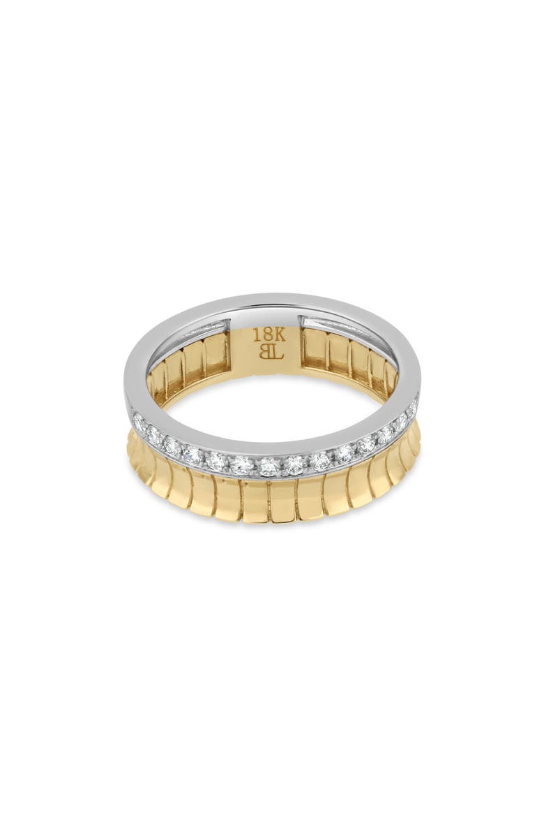 18K Gold Cleo Diamond Statement Ring, 6mm, Alternate, color, 18KWY GOLD