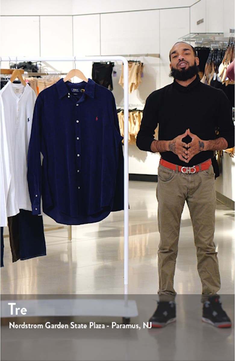 Corduroy Button-Down Shirt, sales video thumbnail