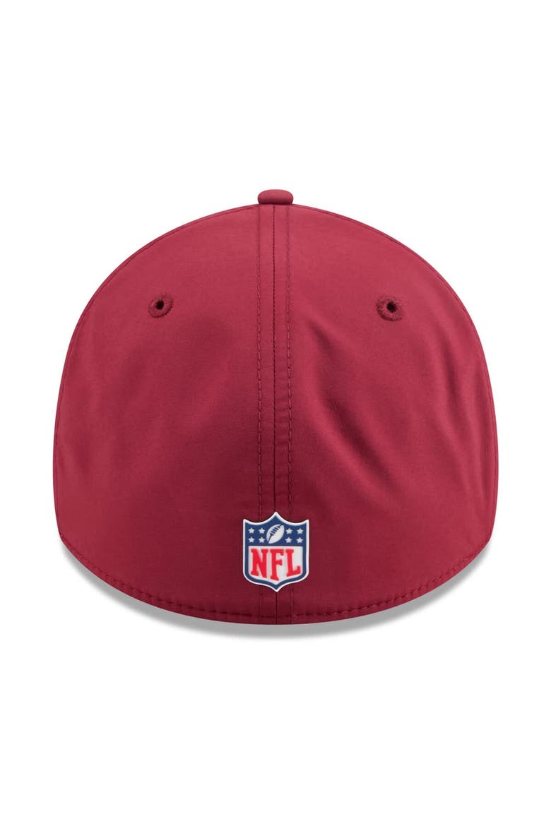 Men's New Era Burgundy Washington Commanders 2025 Sideline 39THIRTY Flex Hat, Alternate, color, Burgundy