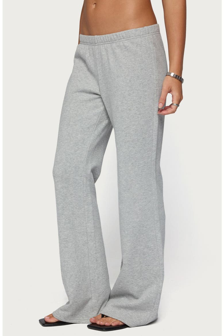 Rachel Low Rise Flare Sweatpants, Alternate, color, GRAY-MELANGE
