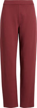 Caslon® Pull-On Stretch Ponte Skinny Ankle Pants