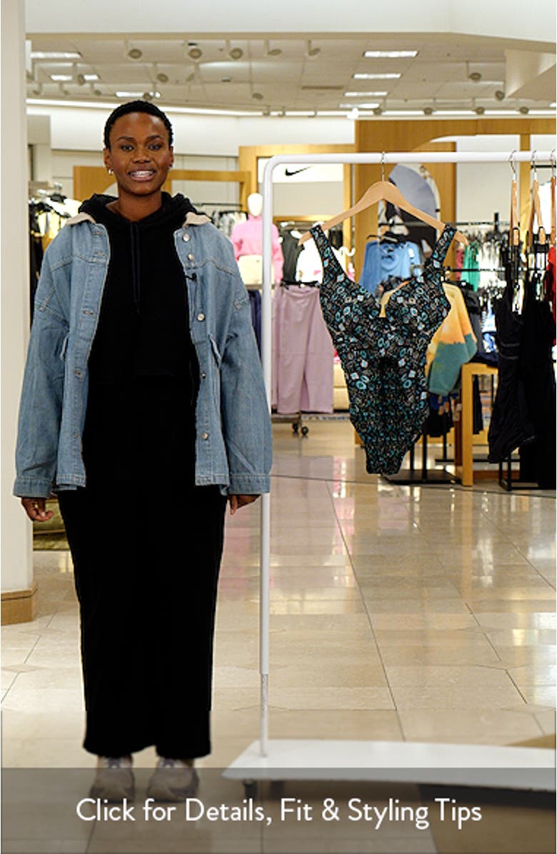 Bijoux Escape Crisscross Underwire One-Piece Swimsuit, sales video thumbnail