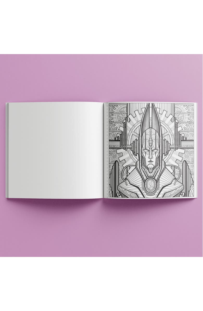 Art Maker Colormorphic Future Dreams Coloring Books, Alternate, color, Multicolored