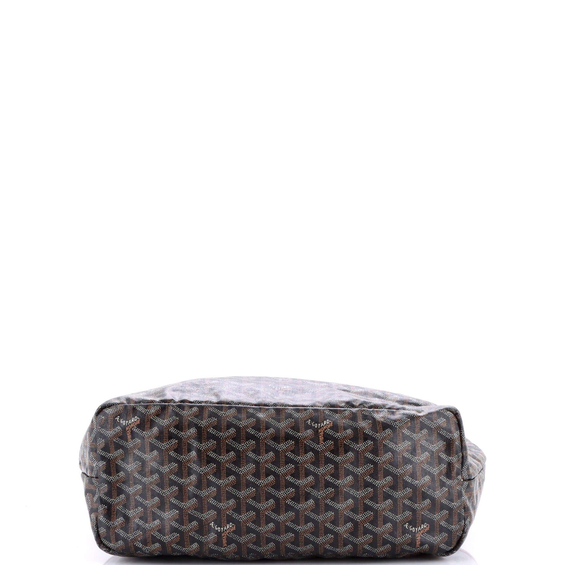 Pre-Owned Goyard Saint Louis Tote Coated Canvas PM, Alternate, color, Brown