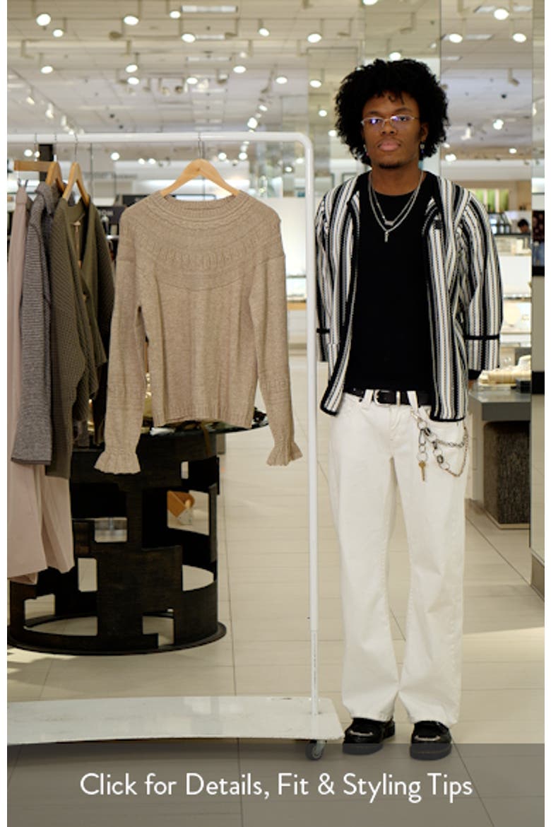 Textural Dot Cozy Sweater video