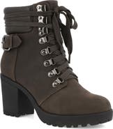 MIA Annamaria Lug Sole Combat Boot