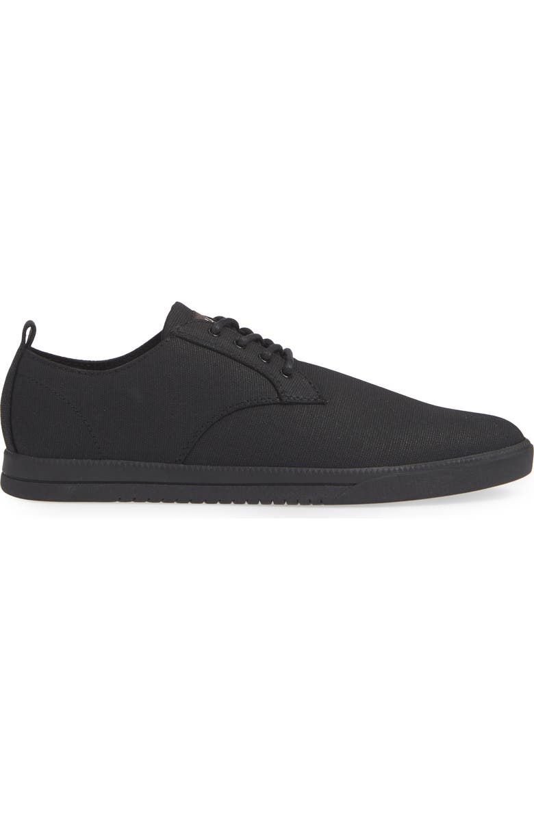 CLAE Ellington Sneaker, Alternate, color, Black Waxed Canvas Black