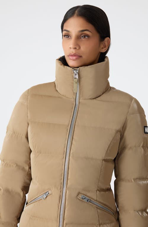 Mackage Madalyn Down Puffer Jacket In Brown