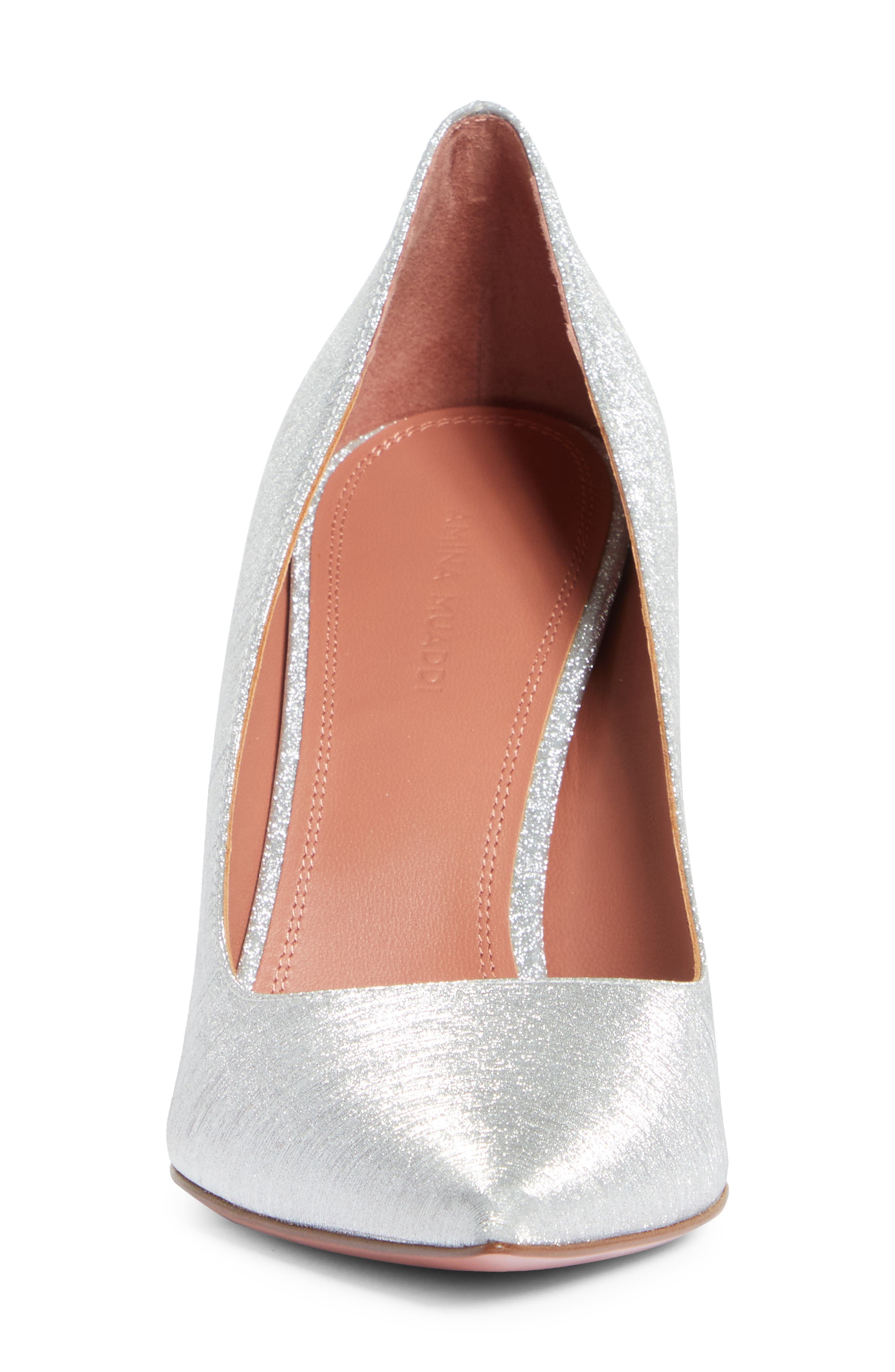 Amina Muaddi Ami Pointed Toe Pump, Alternate, color, 