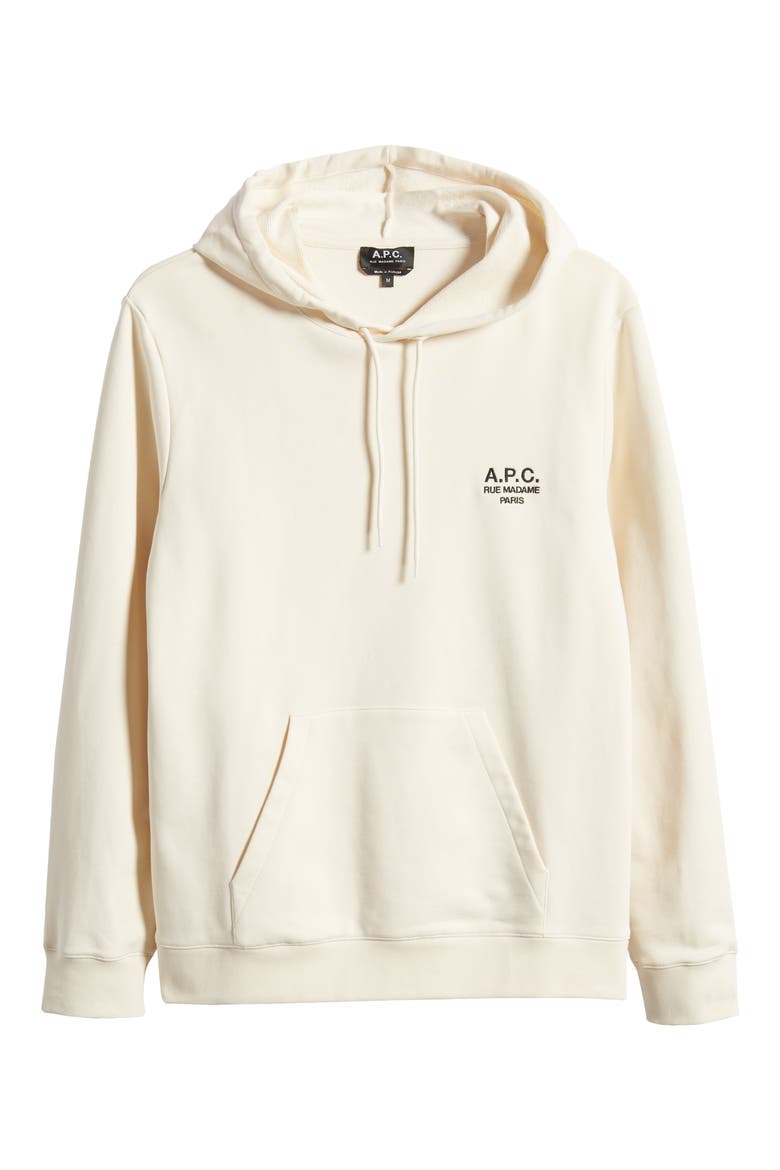 Marvin Organic Cotton Hoodie, Alternate, color, OFF WHITE