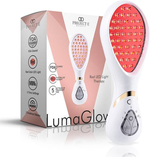 LumaGlow Red LED Light Therapy Wand