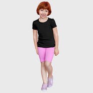 CITY THREADS Girls 100% Cotton Short Sleeve Puff Classic Fit Tee