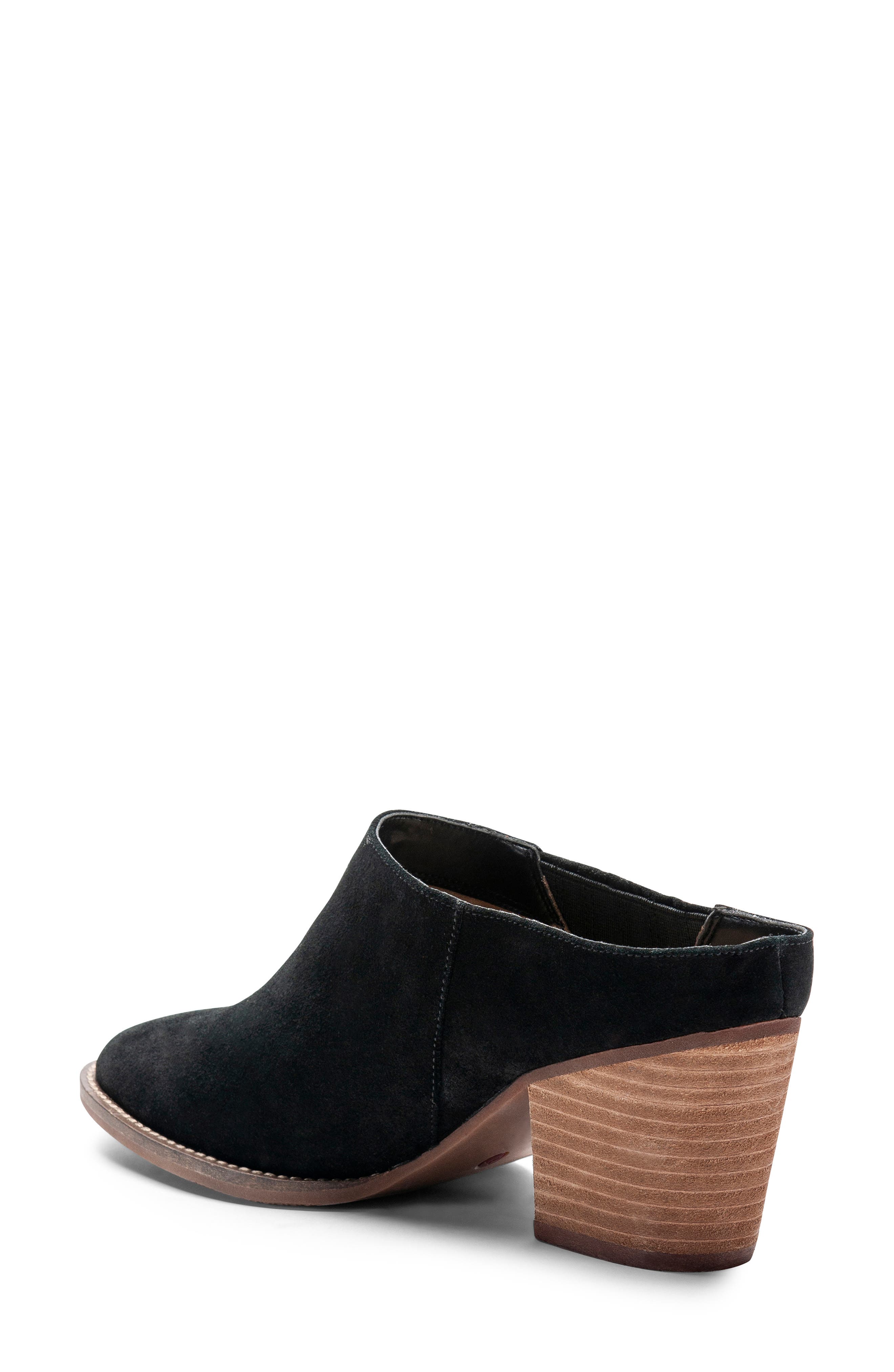 Norwich Mule, Alternate, color, BLACK SUEDE