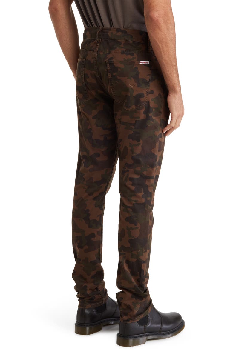 Hudson Jeans Ace Camo Skinny Jeans, Alternate, color, 