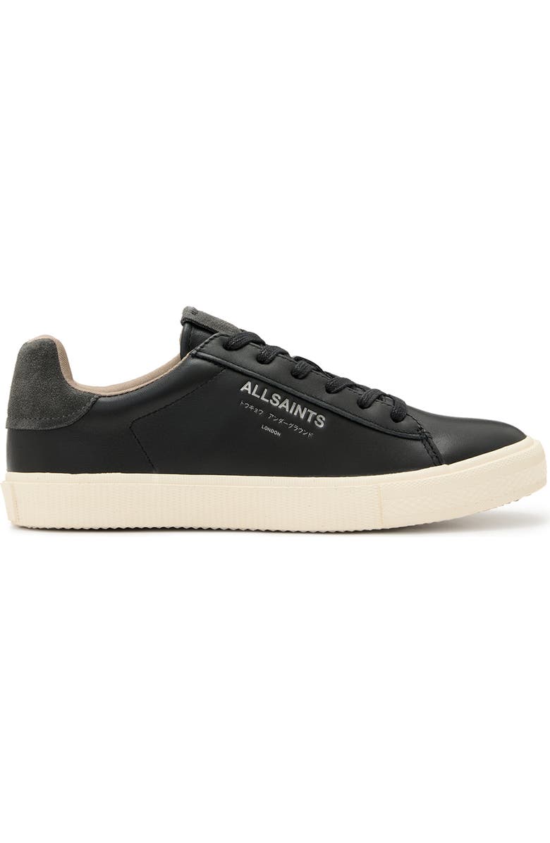 AllSaints Underground Sneaker, Alternate, color, Black/ Grey