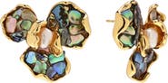 EYE CANDY LOS ANGELES Mabel Flower Stud Earrings