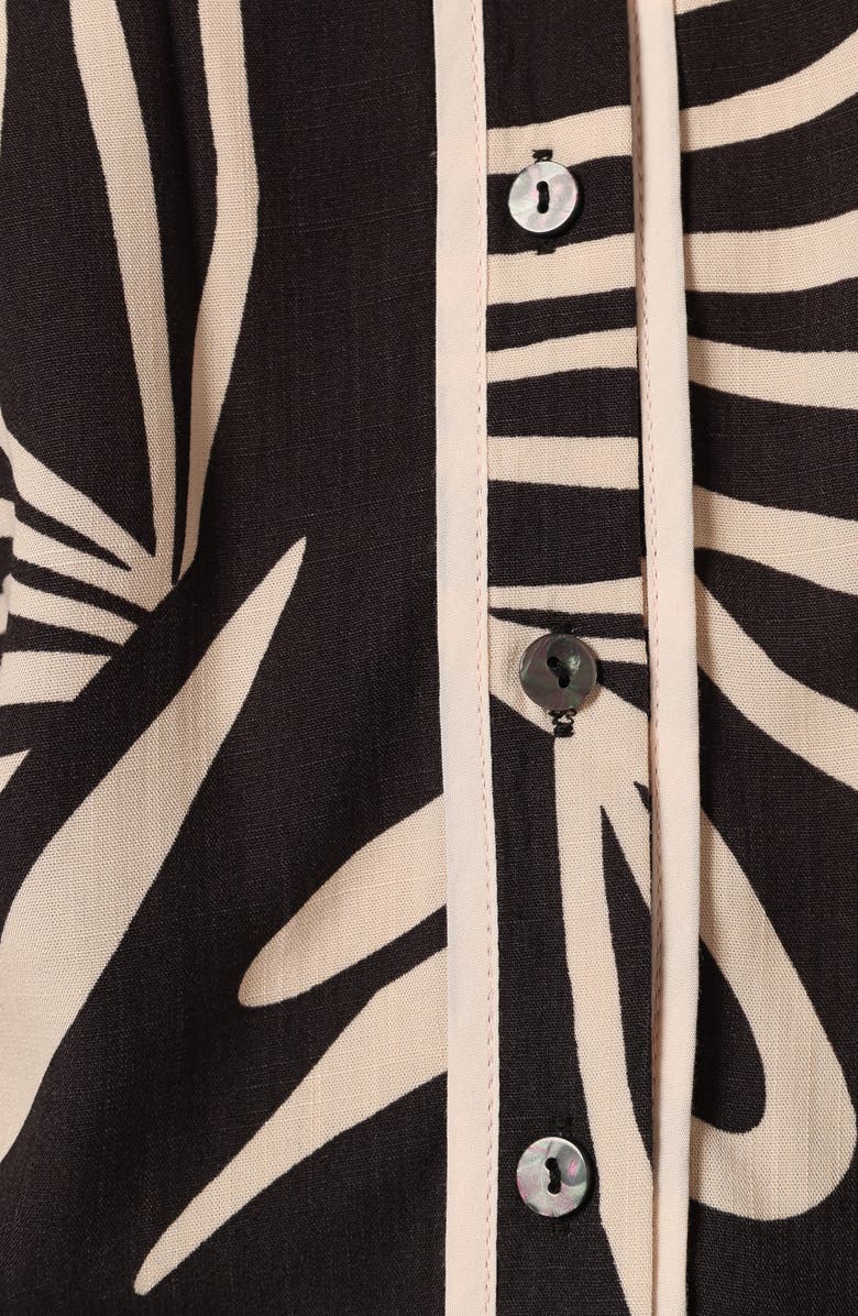 Petal & Pup Talia Floral Button-Up Shirt, Alternate, color,