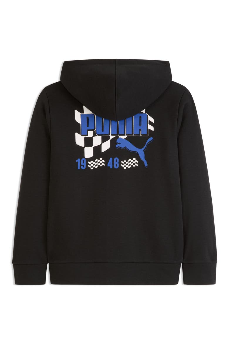 Kids' Speed Squad Pack Cotton Blend Fleece Zip Hoodie, Alternate, color, BLACK