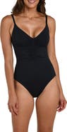 La Blanca Ruched One-Piece Swimsuit
