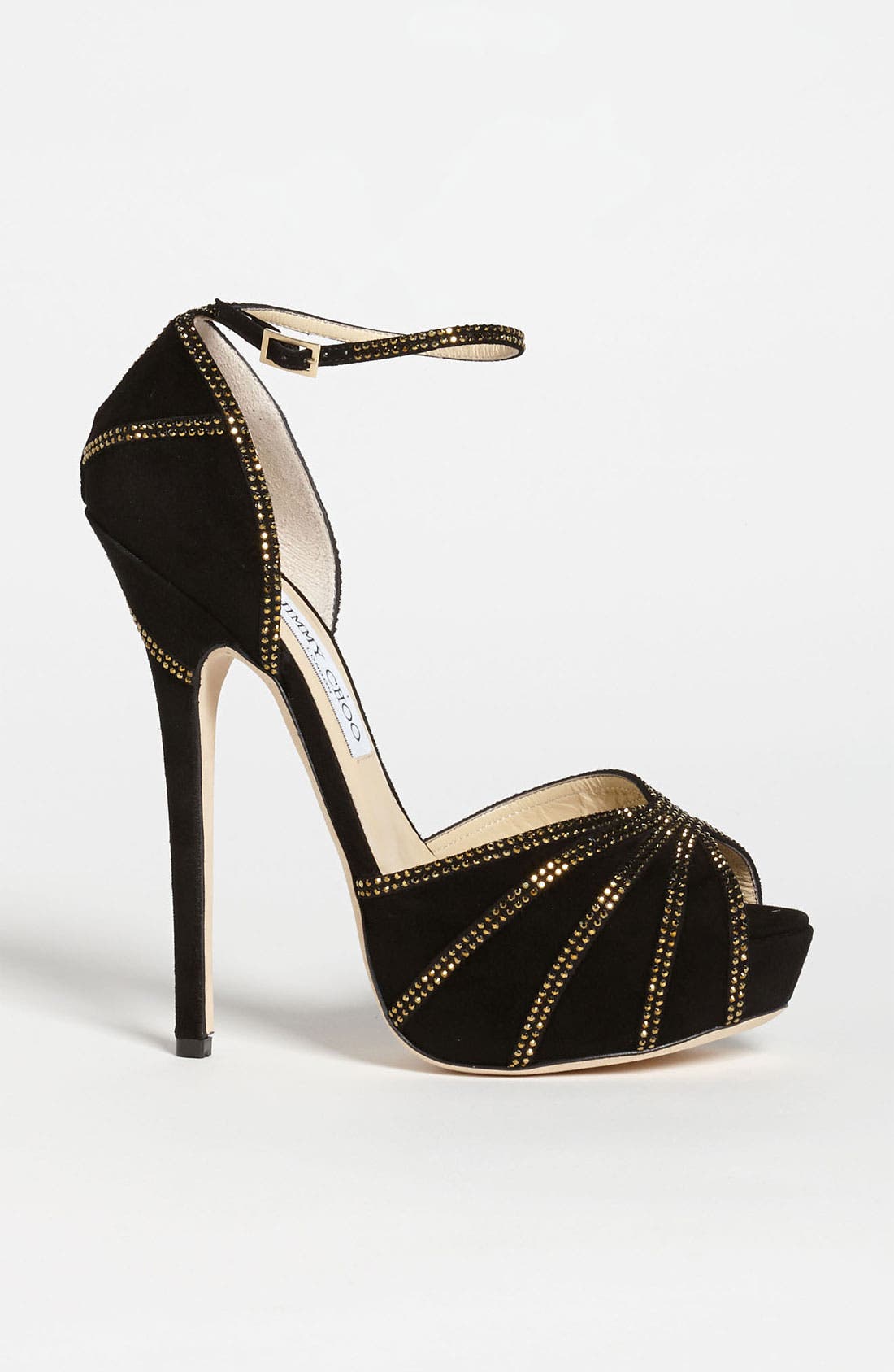 'Kalpa' Sandal, Alternate, color, BLACK/ GOLD