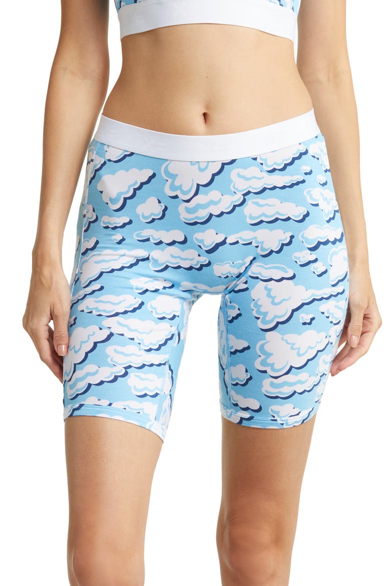 Stretch Modal 9-Inch Boxer Briefs, Main, color, IN THE CLOUDS